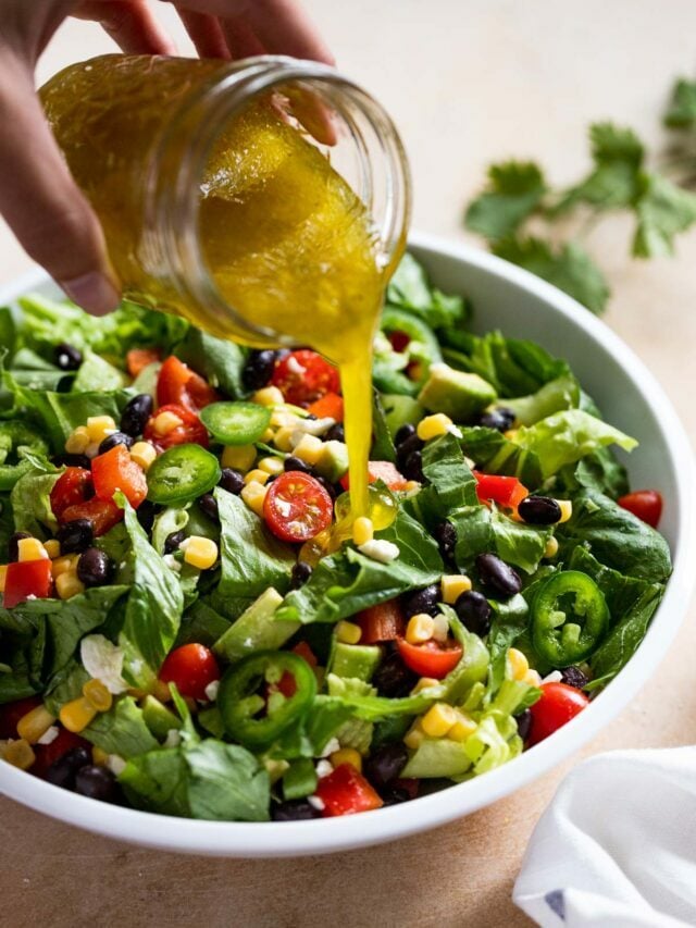 Easy Homemade Salad Dressings