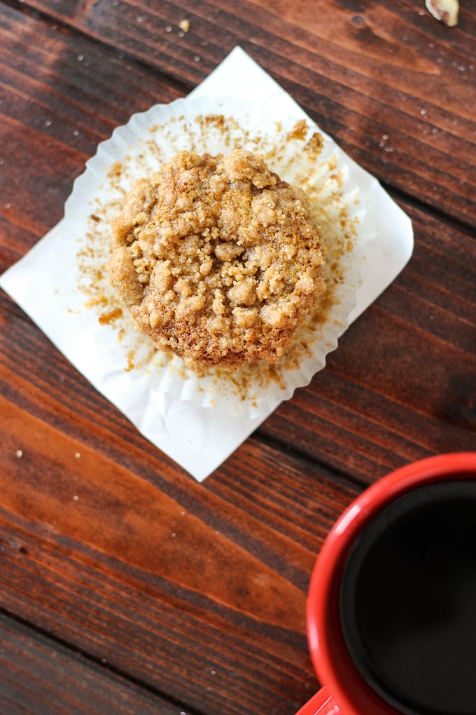 Banana Nut Muffins with Streusel are perfect for a weekend or weekday breakfast!
