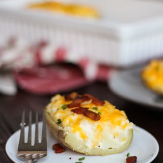 Twice Baked Potatoes - in just over 30 minutes your perfect side is served!