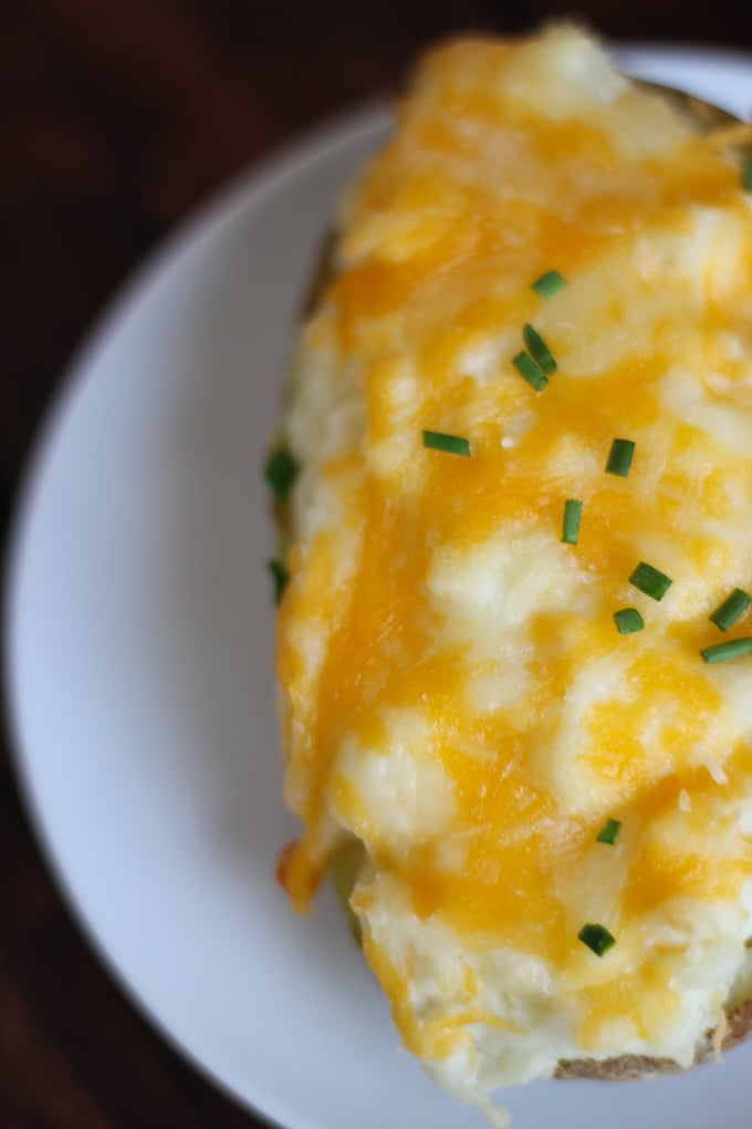 Twice Baked Potatoes - the perfect side dish in just over 30 minutes!
