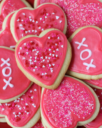 Valentine Cut-Out Cookies // Fork in the Kitchen