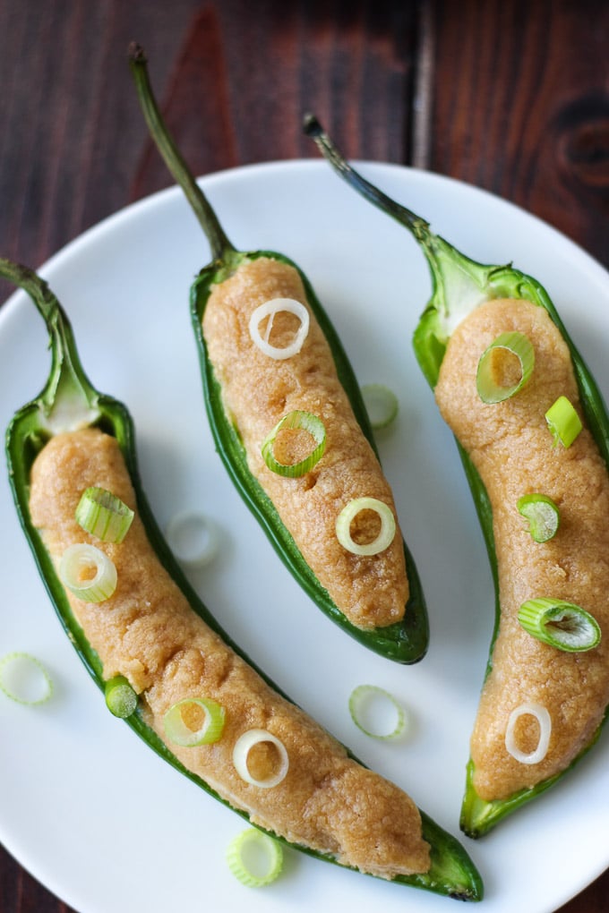 Asian Roasted Jalapenos - just what you need to spice up your appetizers!