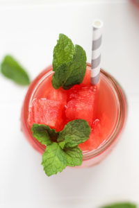 Watermelon Mint Cocktail // Fork in the Kitchen