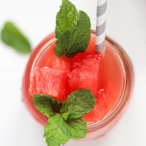 Watermelon Mint Cocktail // Fork in the Kitchen