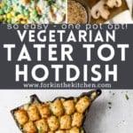 Vegetarian Hot Dish Pinterest Image