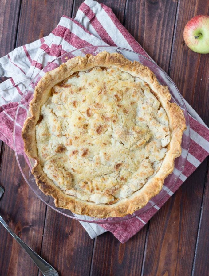 Apple Crisp Pie // Fork in the Kitchen
