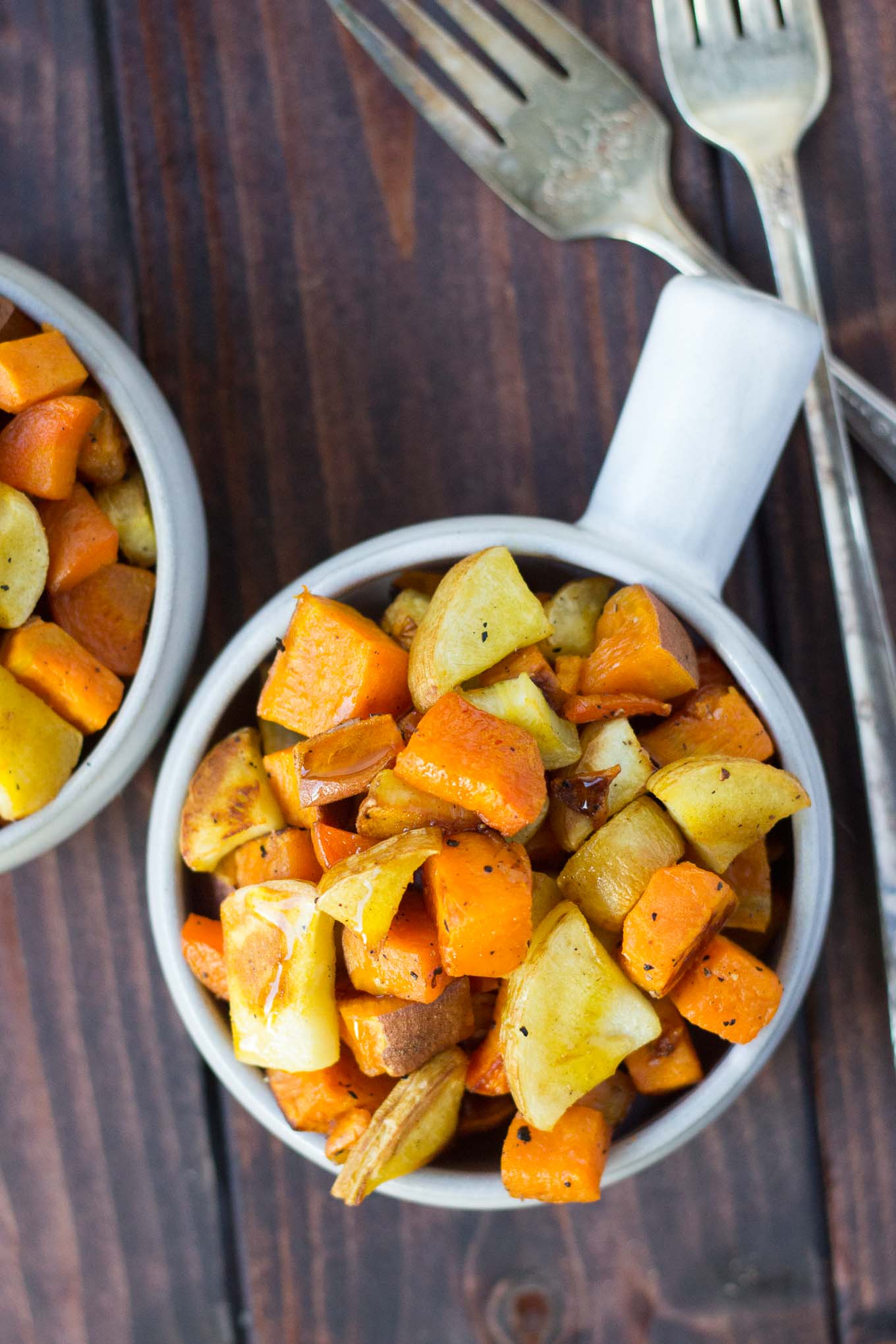 Roasted Root Vegetables // Fork in the Kitchen