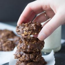 No Bake Chocolate Cookies // Fork in the Kitchen