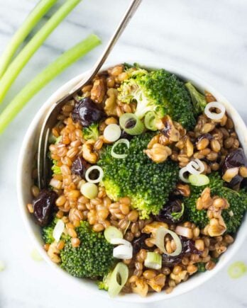 Winter Wheat Berry Salad // Fork in the Kitchen