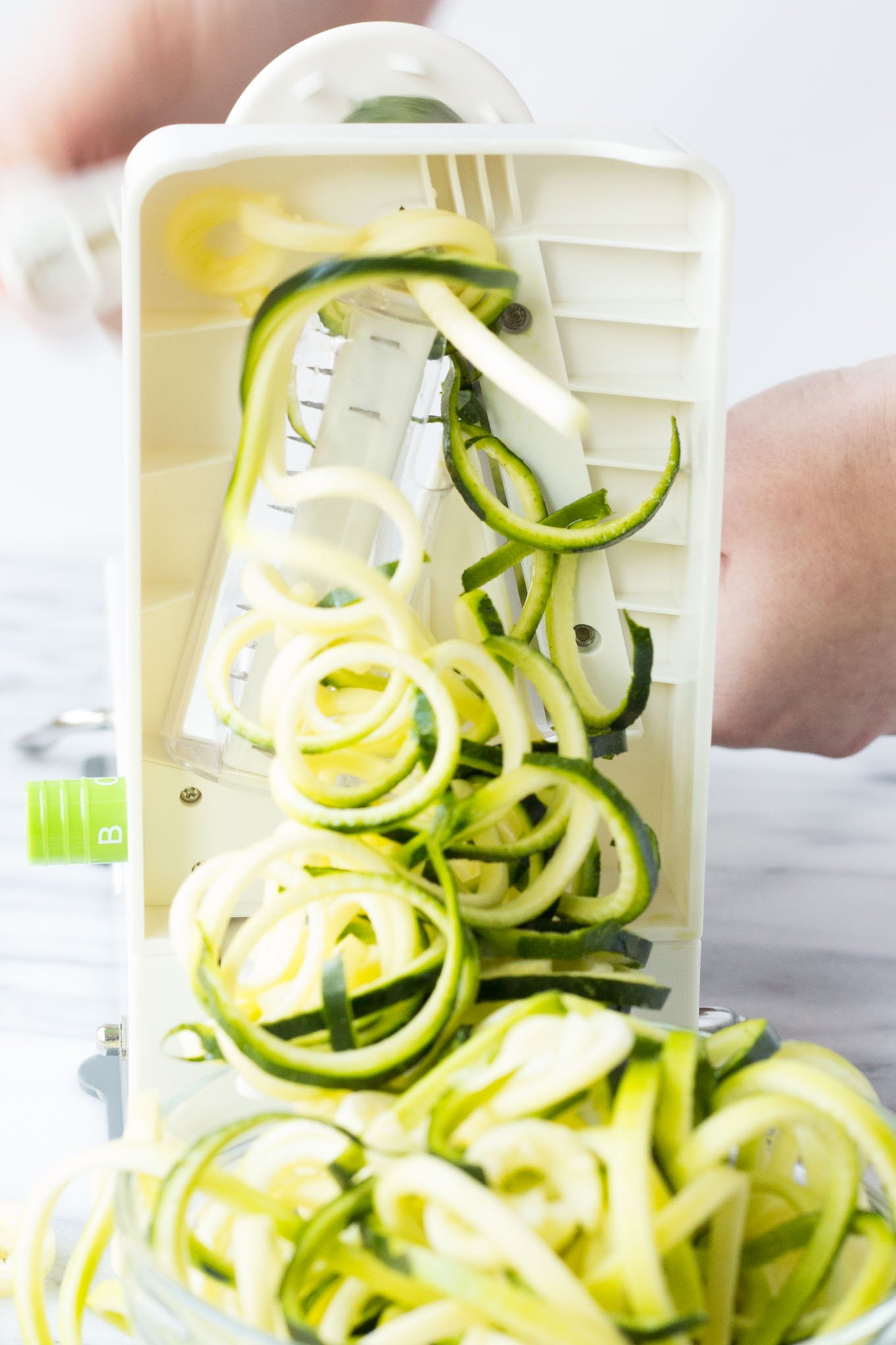 Summer Zucchini Noodles - a refreshing and healthy recipe that's perfect as a side or meal! // Fork in the Kitchen
