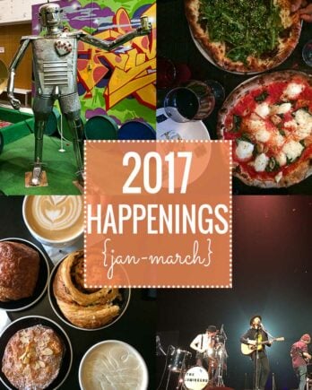 2017 Happenings {jan - march} // Fork in the Kitchen