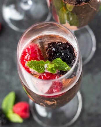 Chambord Berry Champagne | Fork in the Kitchen