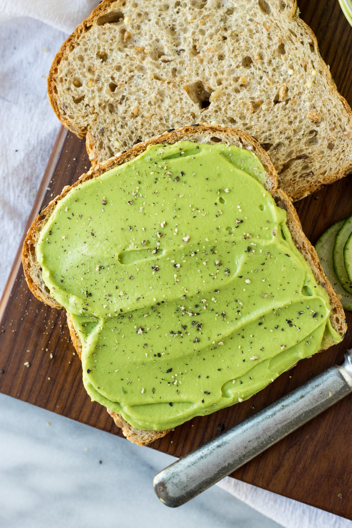 Super Greens Sandwich - a healthy, quick, nutritious lunch perfect for busy weekdays! | Fork in the Kitchen