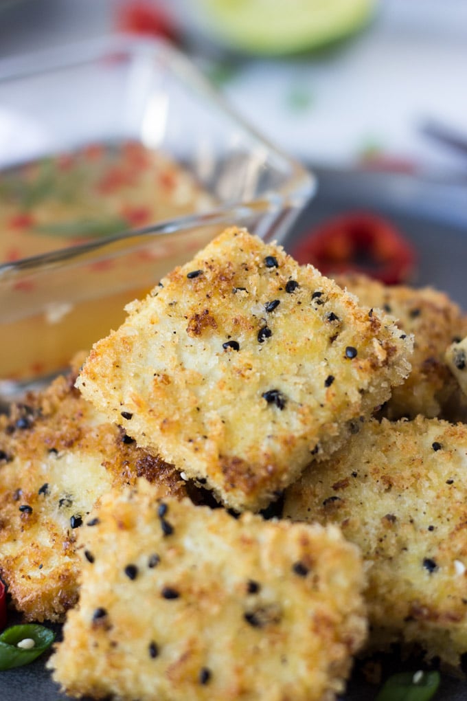 Crispy Sesame Tofu | Fork in the Kitchen