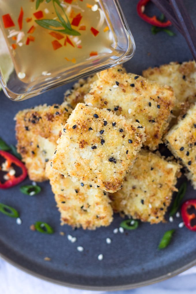Crispy Sesame Tofu | Fork in the Kitchen