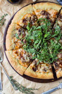 Caramelized Onion and Sweet Potato Pizza | Fork in the Kitchen