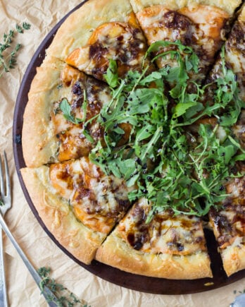 Caramelized Onion and Sweet Potato Pizza | Fork in the Kitchen