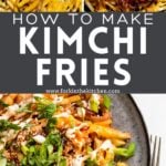 Kimchi Fries Pinterest Image 2