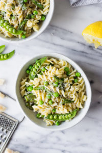 Easy Spring Vegetable Fusilli - an easy, one pot weeknight dinner! | Fork in the Kitchen