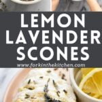 Lemon Lavender Scones Pinterest Image 2