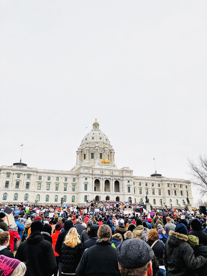 Minnesota Capital Protest | Fork in the Kitchen