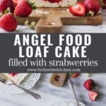 Angel Food Cake Pinterest Image