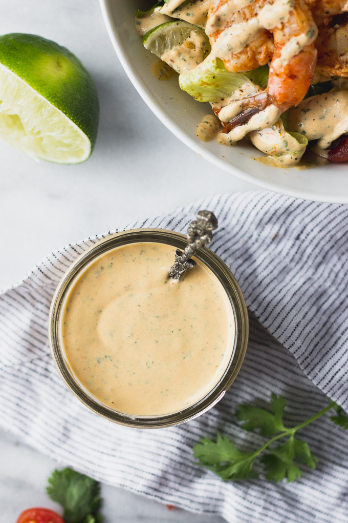 Chipotle Cilantro Dressing | Fork in the Kitchen