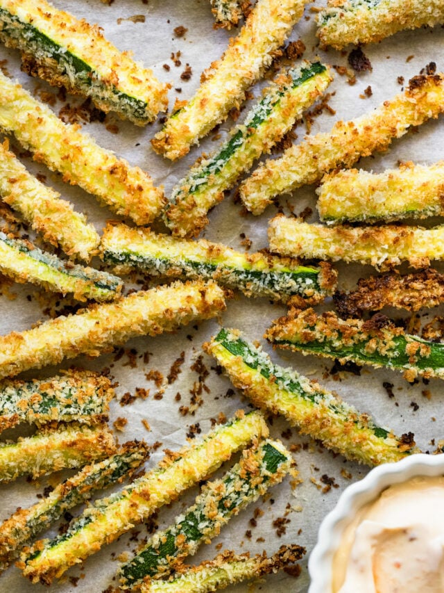 Baked Zucchini Fries (Not Soggy!)