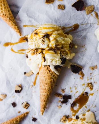 Sweet Corn Caramel Ice Cream | Fork in the Kitchen