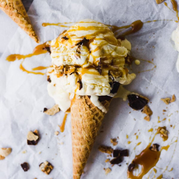 Sweet Corn Caramel Ice Cream | Fork in the Kitchen