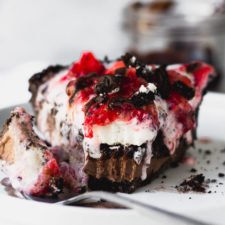 Chocolate Crunch Ice Cream Pie | Fork in the Kitchen