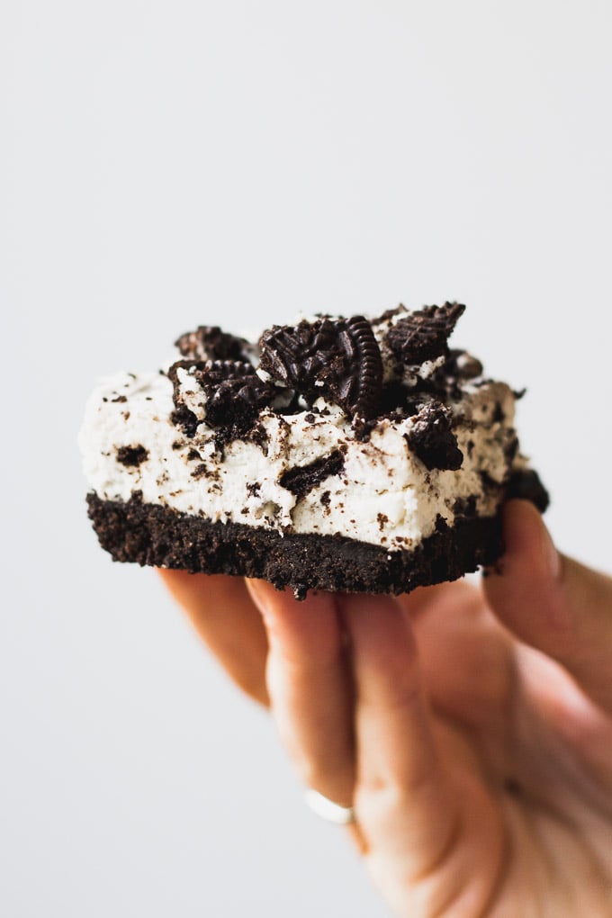 No Bake Oreo Bars | Fork in the Kitchen