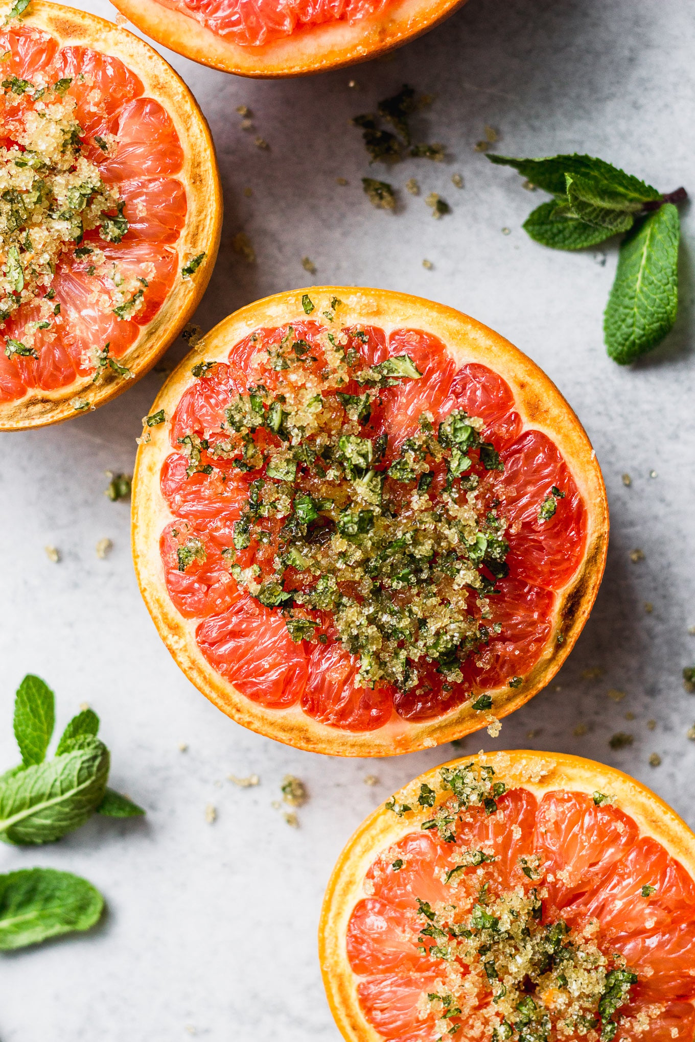 semaglutide and grapefruit Broiled Grapefruit with Mint Sugar
