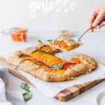 Peach Galette Tart | Fork in the Kitchen