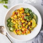 Easy Pineapple Salsa | Fork in the Kitchen