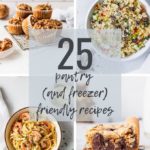 pantry (and freezer) friendly recipes