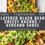 layered nachos pinterest image