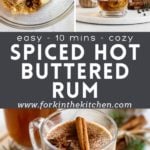 Hot Buttered Rum Pinterest Image