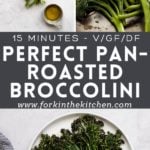 Roasted Broccolini Pin