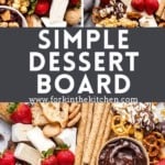 Dessert Board Pinterest Image