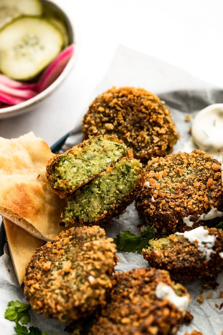 30-Minute Homemade Crispy Falafel by Fork in the Kitchen