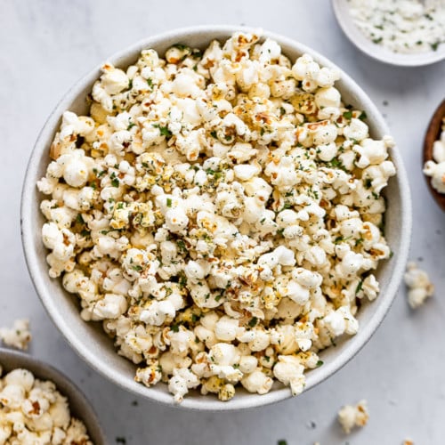 Homemade Ranch Popcorn - Fork in the Kitchen
