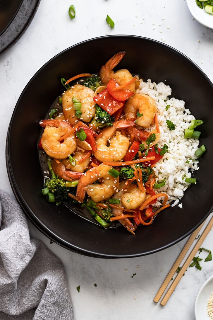 20-Minute Shrimp Stir Fry Dinner (so easy!) - Fork in the Kitchen
