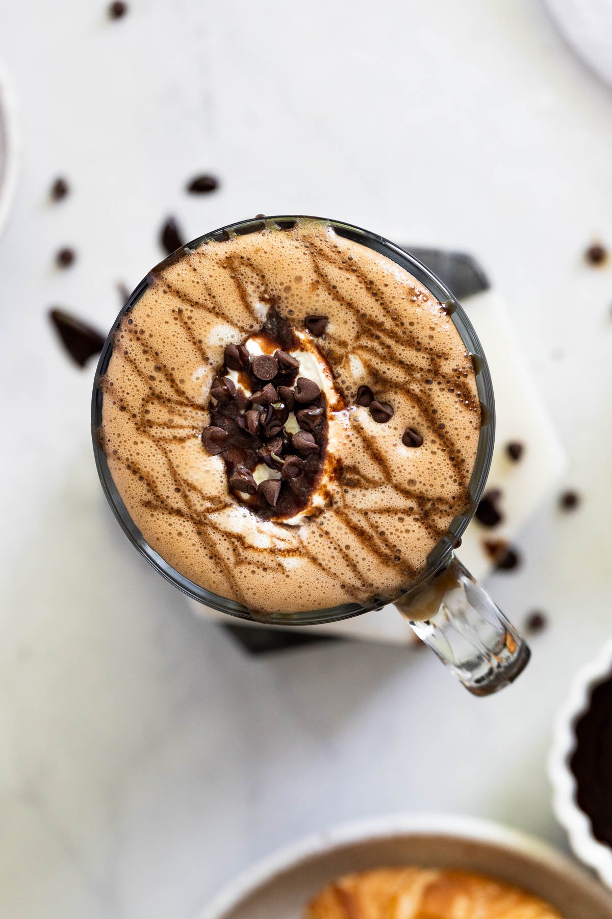 The Easiest Homemade Mocha Latte - Fork in the Kitchen