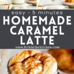 Caramel Latte Pinterest Image