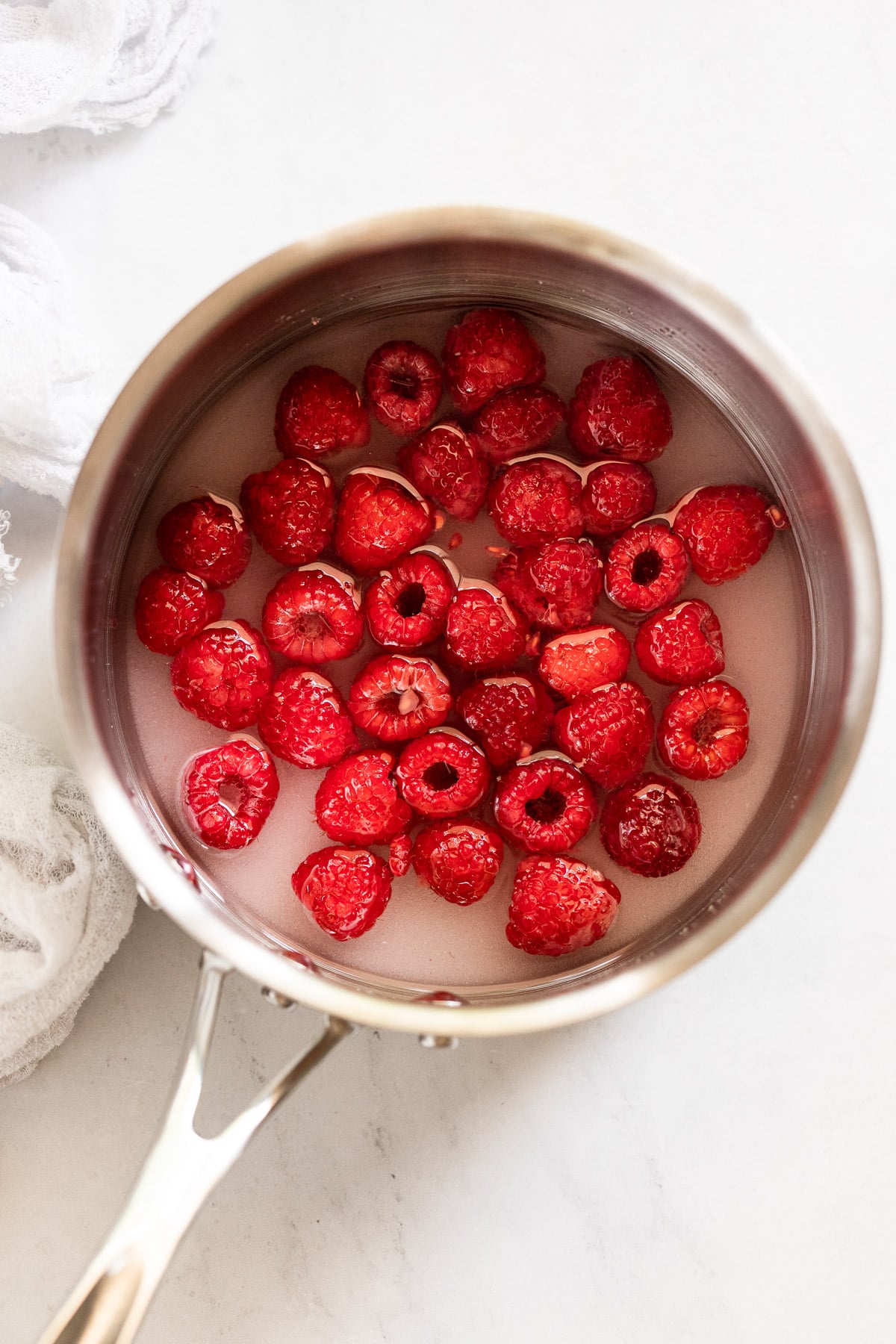 Raspberry Iced Tea with Homemade Syrup (10 Minutes!) - Fork in the Kitchen