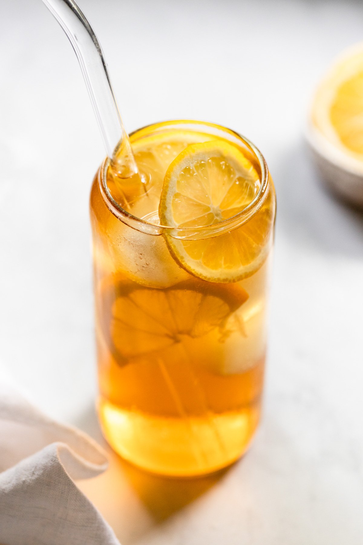 Cold Brew Iced Tea with Tea Bags - Fork in the Kitchen