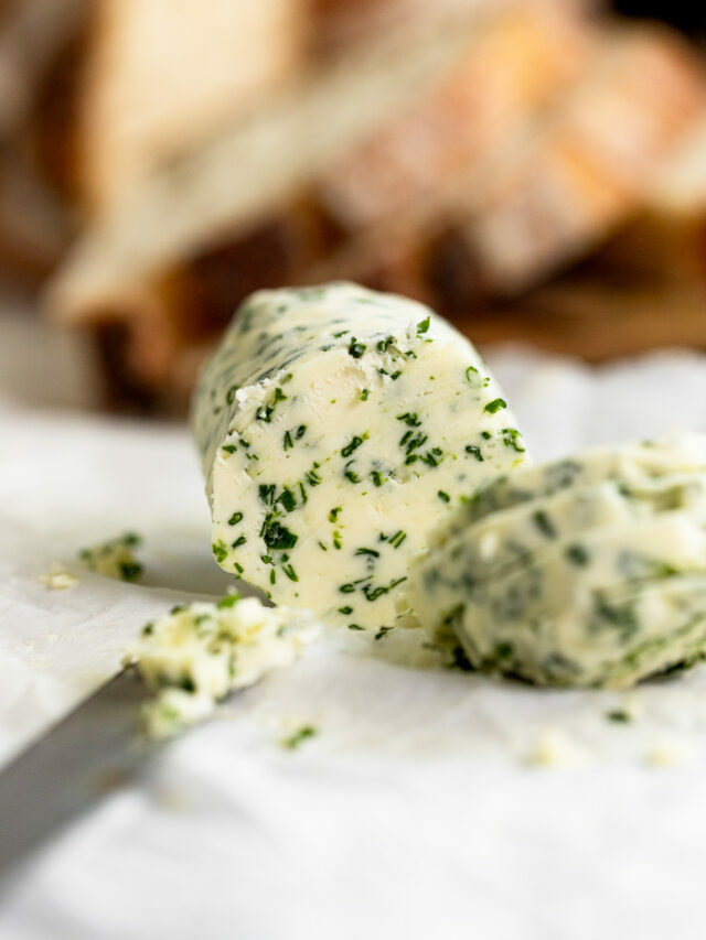 Homemade Chive Butter