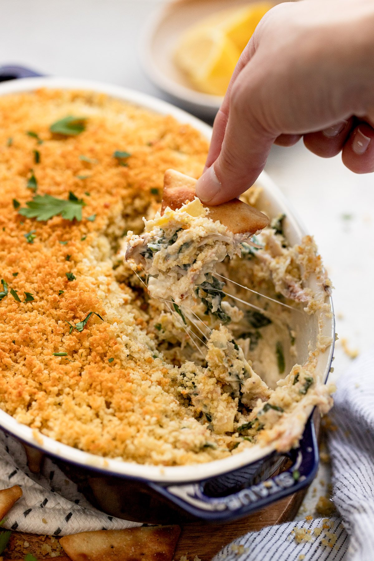 Easy Spinach Artichoke Dip Dishes With Dad