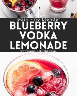 Blueberry Vodka Lemonade Pinterest Image 2